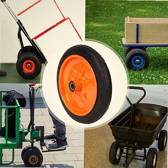 Hand Truck Wheel Replace for Air Compressor Lawn and Garden Equipment Edger