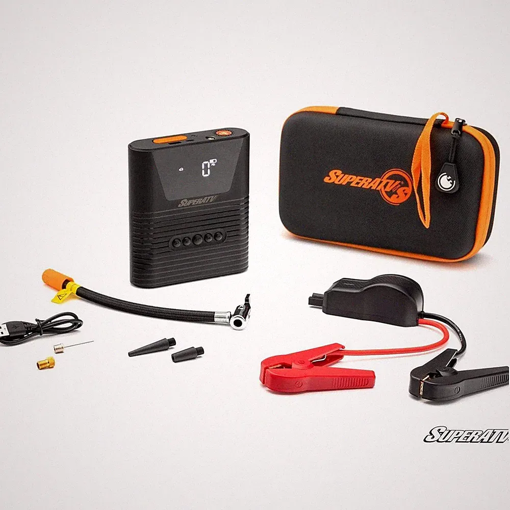 SuperATV Jump Starter with Air Compressor